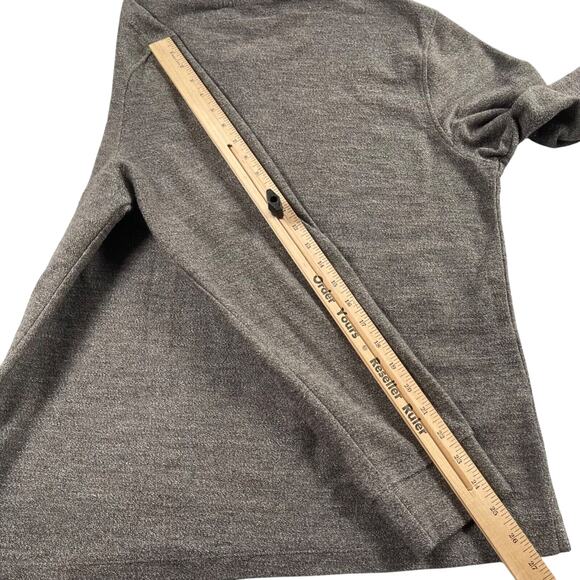 UNTUCKit Henley Shirt Large Gray Cotton Blend Long Sleeve Urey 40983 - Picture 10 of 16